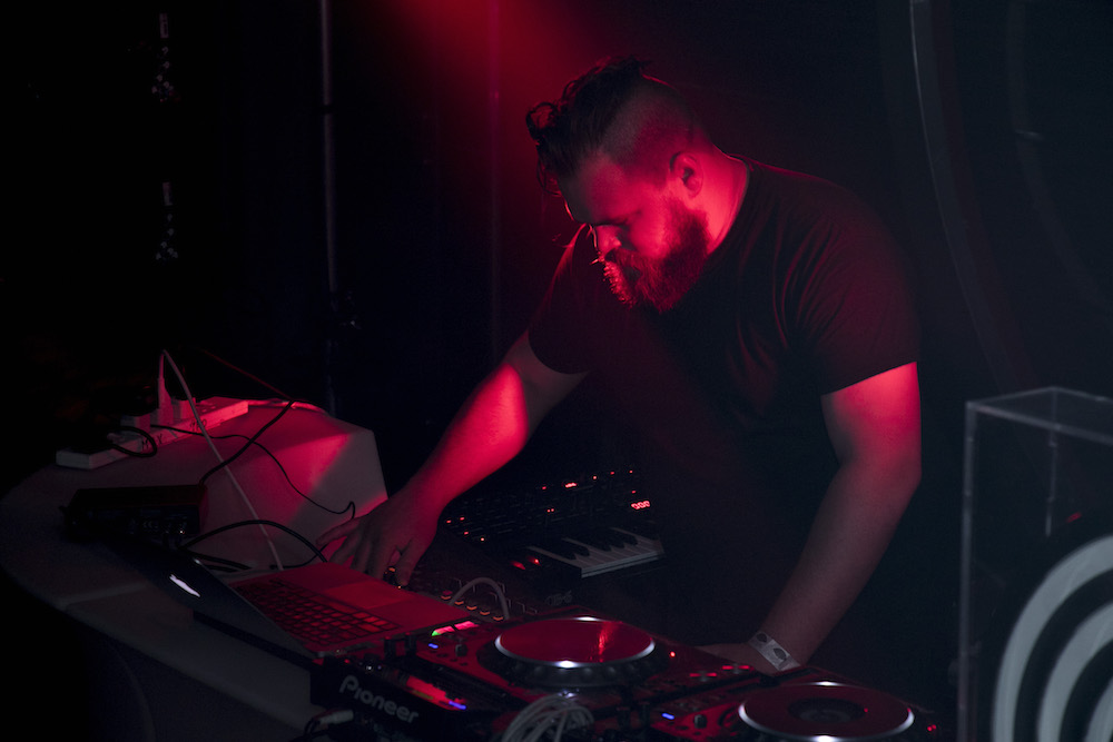 Com Truise on the decks at the second MO-Sound Bites